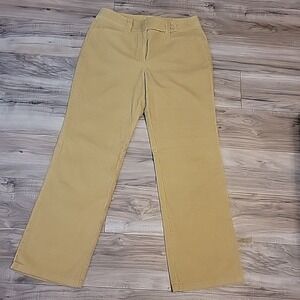Vintage Women's Talbots Size 12 Inseam 30‎ Beige Corduroy Pants